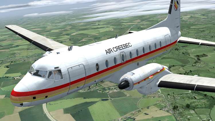 Just Flight - New HS 748 Propliner for FSX and P3D