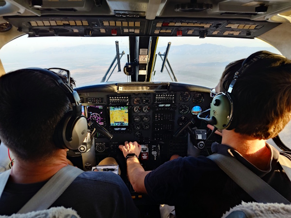 Nick Cyganski and Tim from Flying Wild AZ