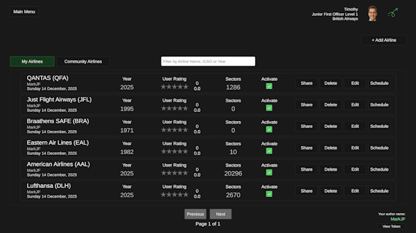  Fly the Line - Short Haul Edition
