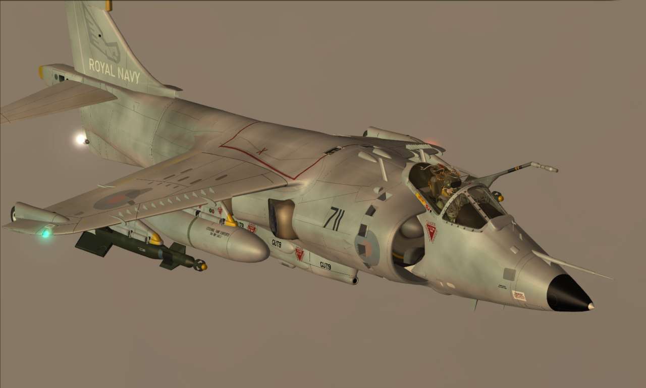 Just Flight Harrier Jump Jet