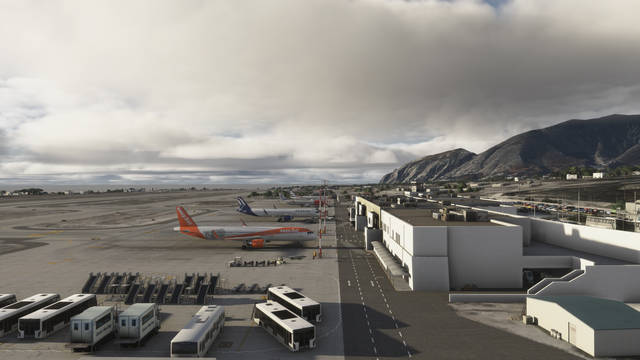 29Palms - LGSR - Santorini Airport & Island (MSFS 2024)
