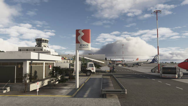 29Palms - LGSR - Santorini Airport & Island (MSFS 2024)