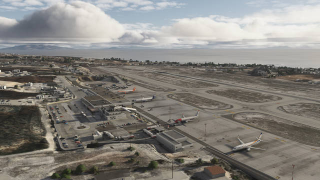 29Palms - LGSR - Santorini Airport & Island (MSFS 2024)
