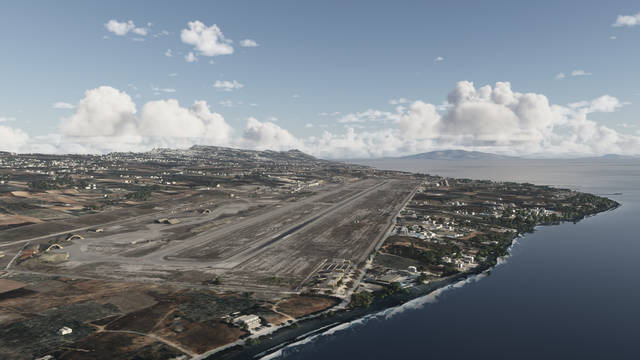 29Palms - LGSR - Santorini Airport & Island (MSFS 2024)