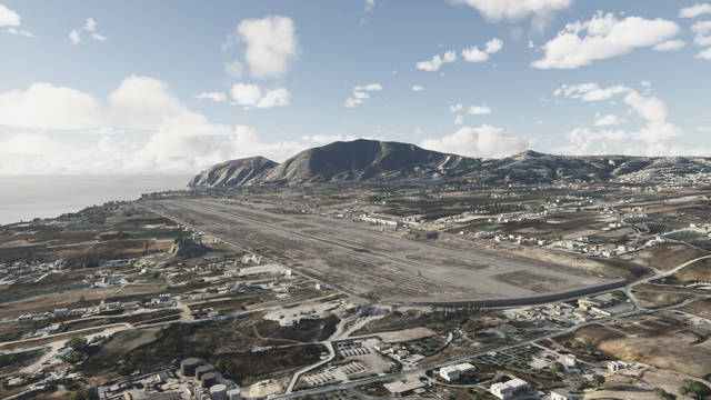 29Palms - LGSR - Santorini Airport & Island (MSFS 2024)