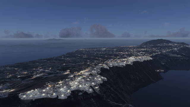 29Palms - LGSR - Santorini Airport & Island (MSFS 2024)