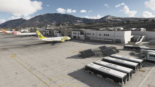 29Palms - LGSR - Santorini Airport & Island (MSFS 2024)