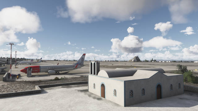 29Palms - LGSR - Santorini Airport & Island (MSFS 2024)