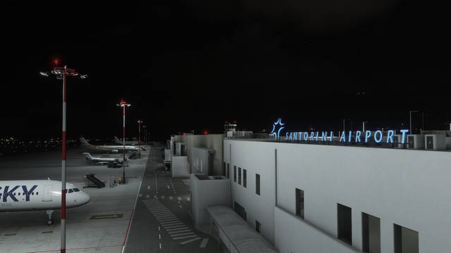 29Palms - LGSR - Santorini Airport & Island (MSFS 2024)