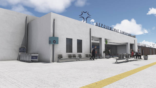 29Palms - LGSR - Santorini Airport & Island (MSFS 2024)