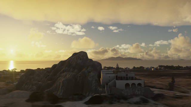 29Palms - LGSR - Santorini Airport & Island (MSFS 2024)