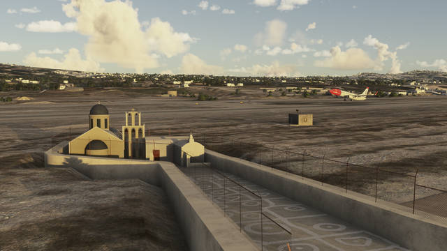 29Palms - LGSR - Santorini Airport & Island (MSFS 2024)