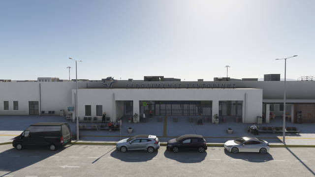 29Palms - LGSR - Santorini Airport & Island (MSFS 2024)