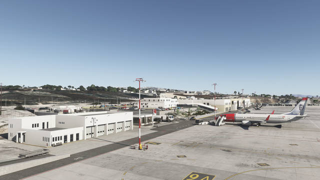 29Palms - LGSR - Santorini Airport & Island (MSFS 2024)