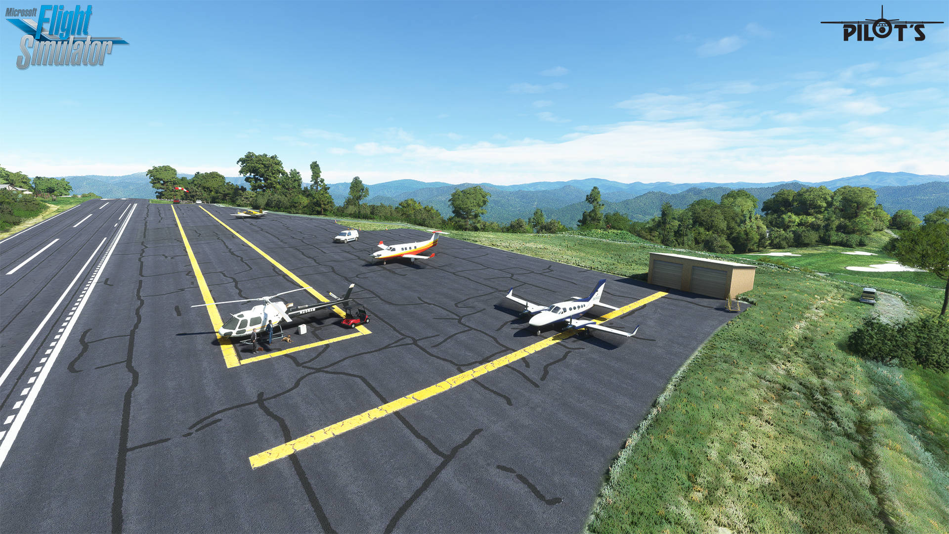 Just Flight PILOT'S 2NC0 Mountain Air Airport