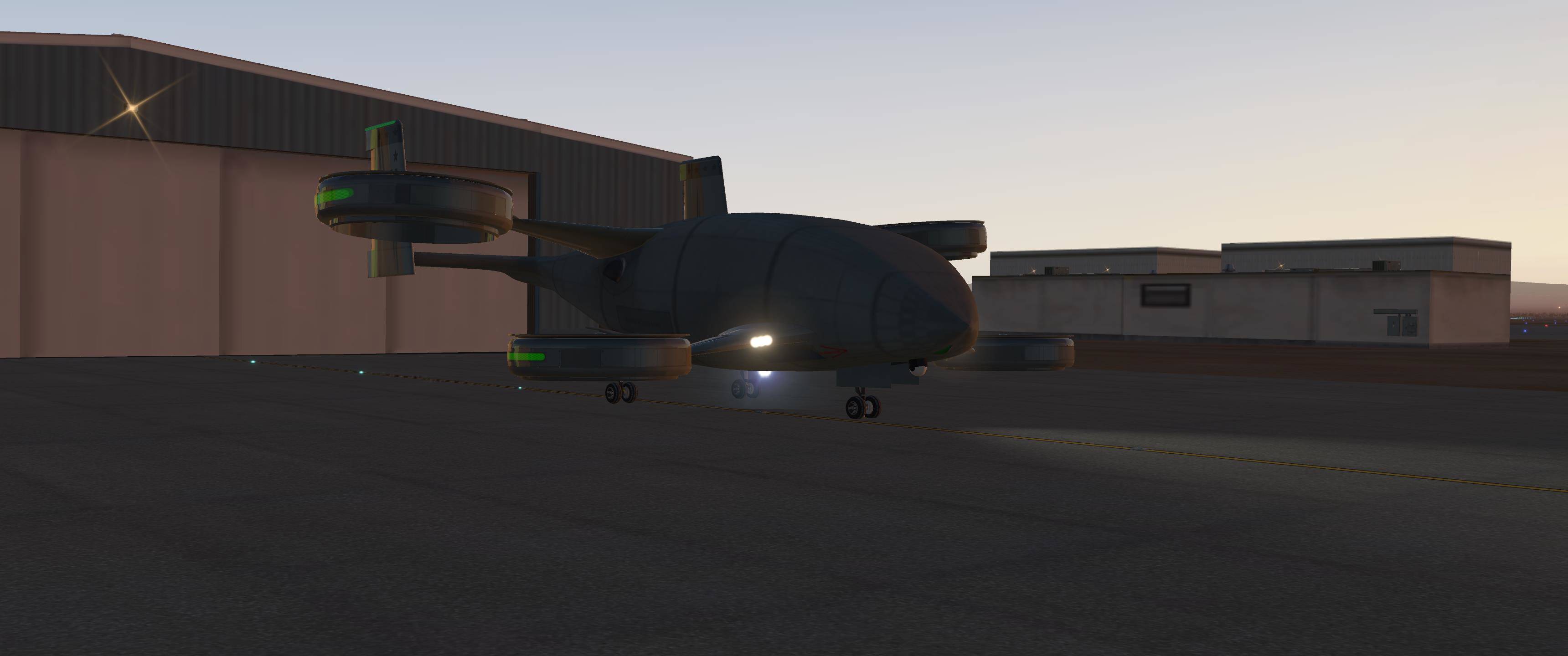 Just Flight aeroG Aviation UV4 eVTOL UAV (for XPlane 11)