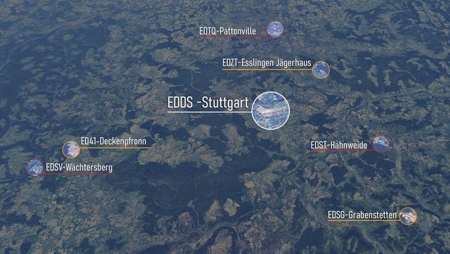 Aerosoft Airport & Airfields Stuttgart Bundle