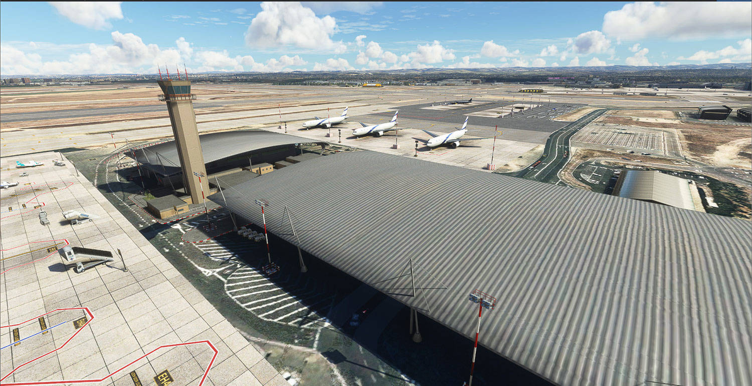 Aerosoft Mega Airport Ben Gurion (MSFS)