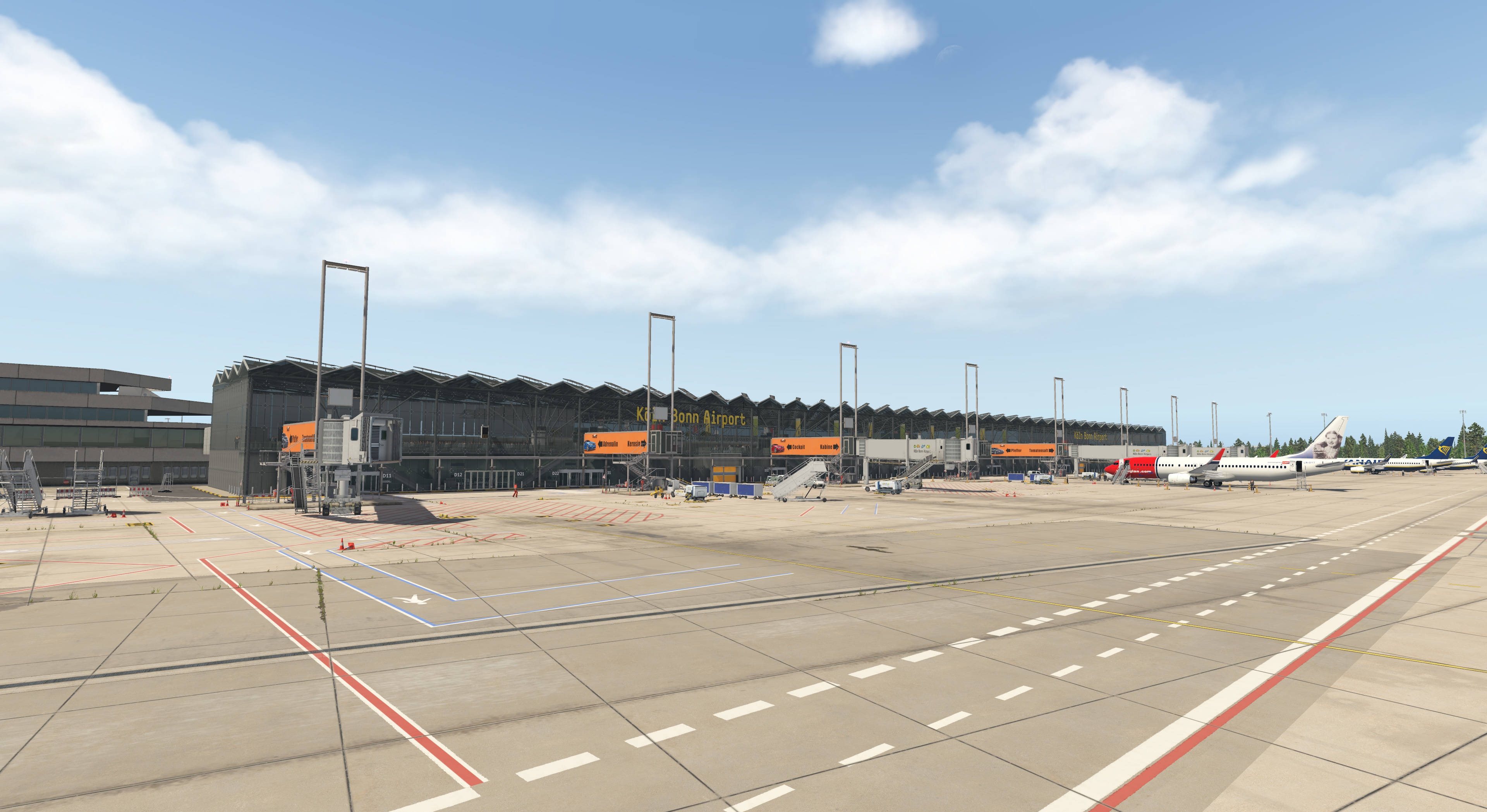 Wihere To Park Near Bonn Cologne Airport www.justflight.com