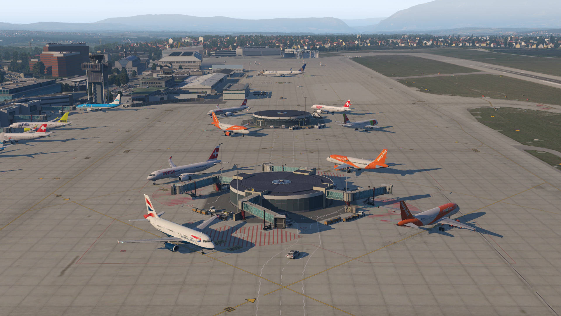 Just Flight Airport Geneva XP