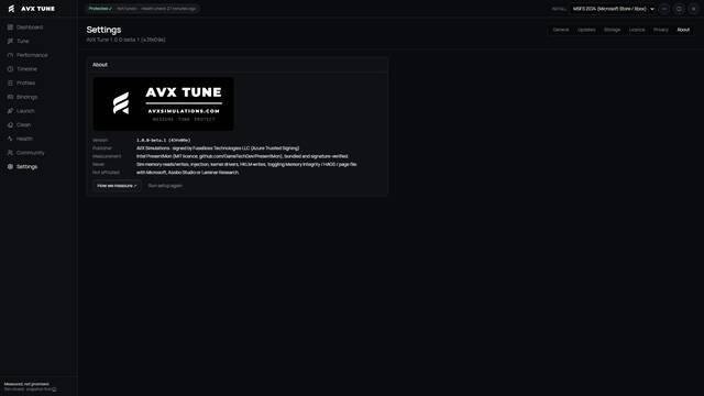 AVX Tune & Sorter