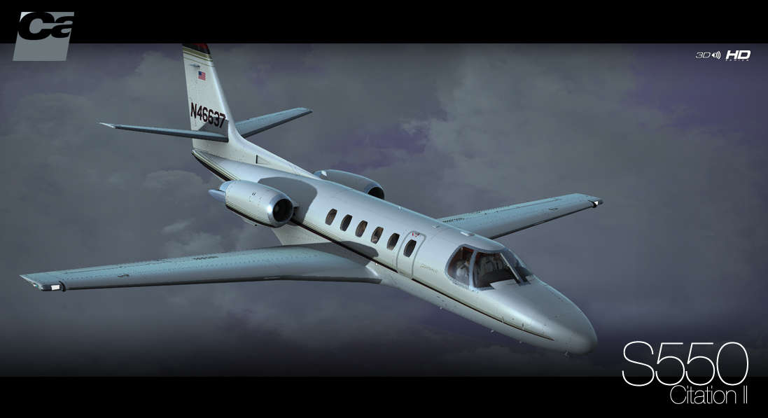 Just Flight Carenado S550 Citation II HD Series (for FSX