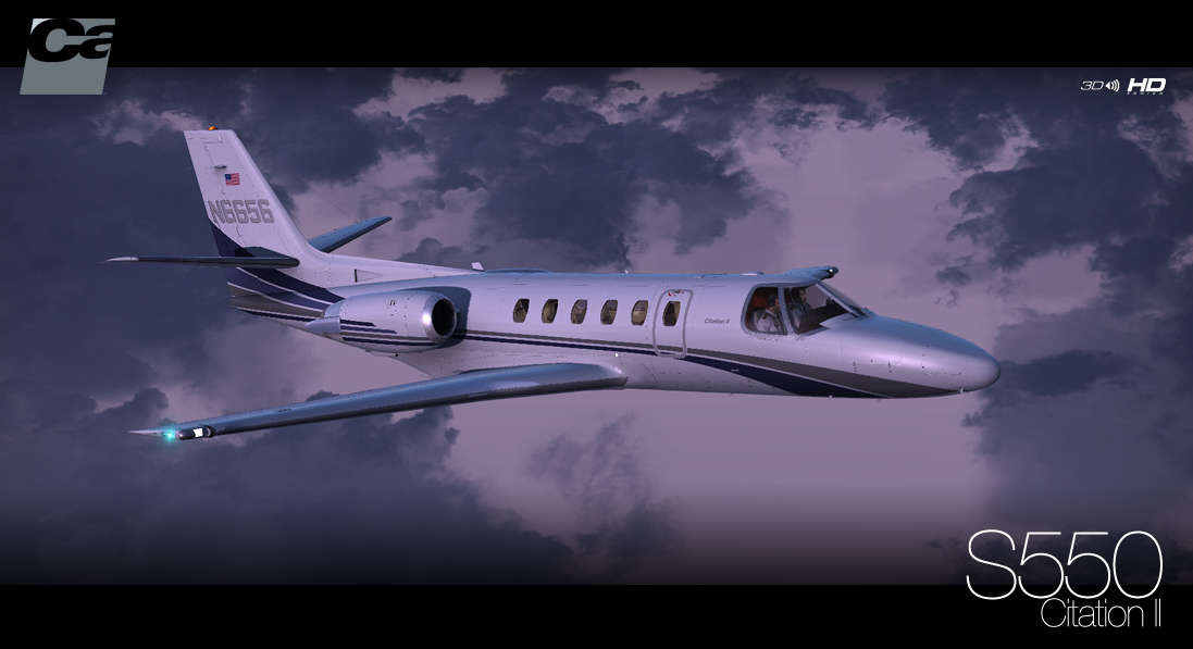 Just Flight Carenado S550 Citation II HD Series (for FSX