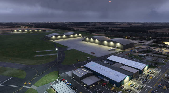 Cloudberry Creations EGTK London Oxford/Kidlington Airport MSFS