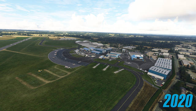 Cloudberry Creations EGTK London Oxford/Kidlington Airport MSFS