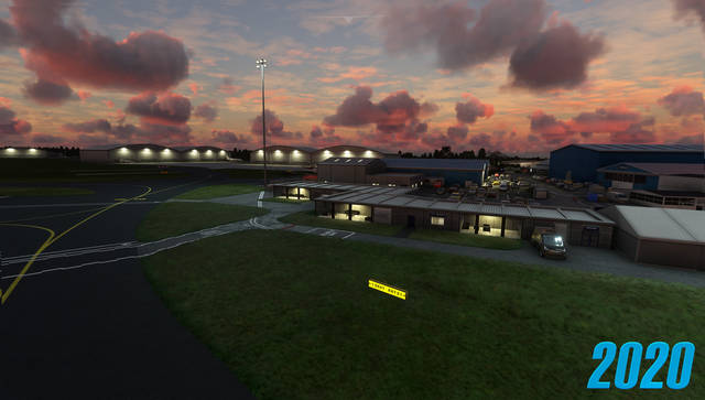 Cloudberry Creations EGTK London Oxford/Kidlington Airport MSFS