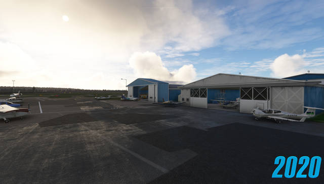 Cloudberry Creations EGTK London Oxford/Kidlington Airport MSFS