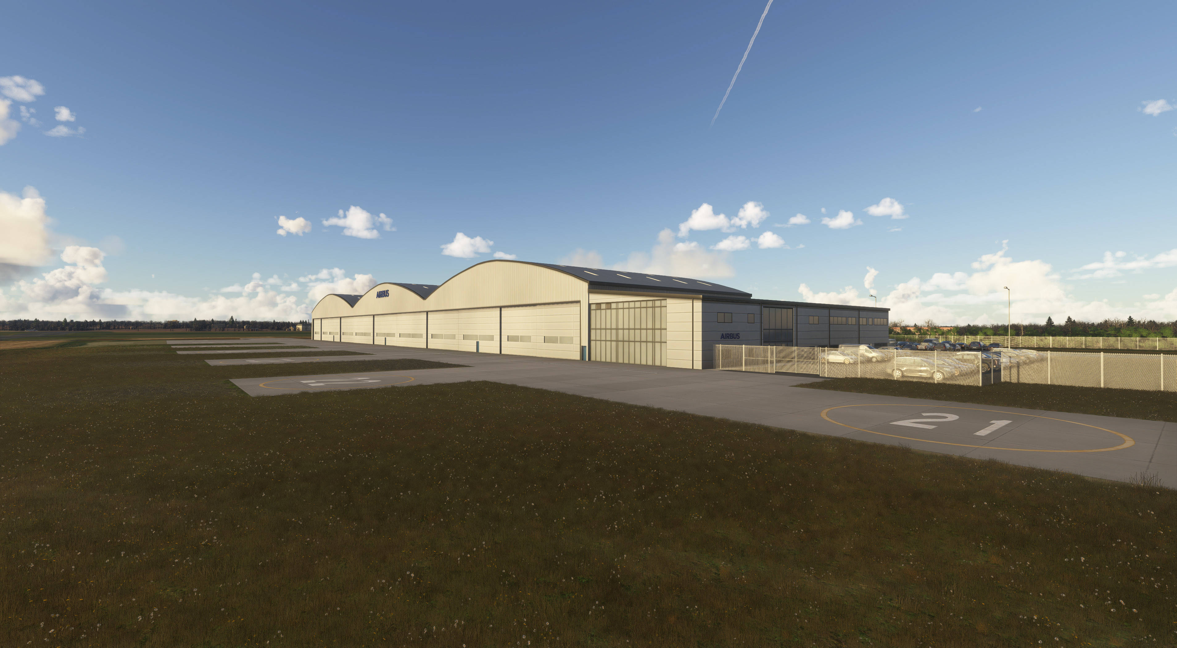 Cloudberry Creations EGTK London Oxford/Kidlington Airport MSFS