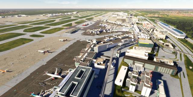 EDDF Frankfurt for Tower! Simulator 3