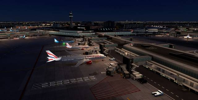 EHAM Amsterdam for Tower! Simulator 3