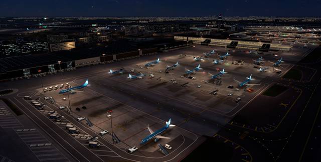 EHAM Amsterdam for Tower! Simulator 3