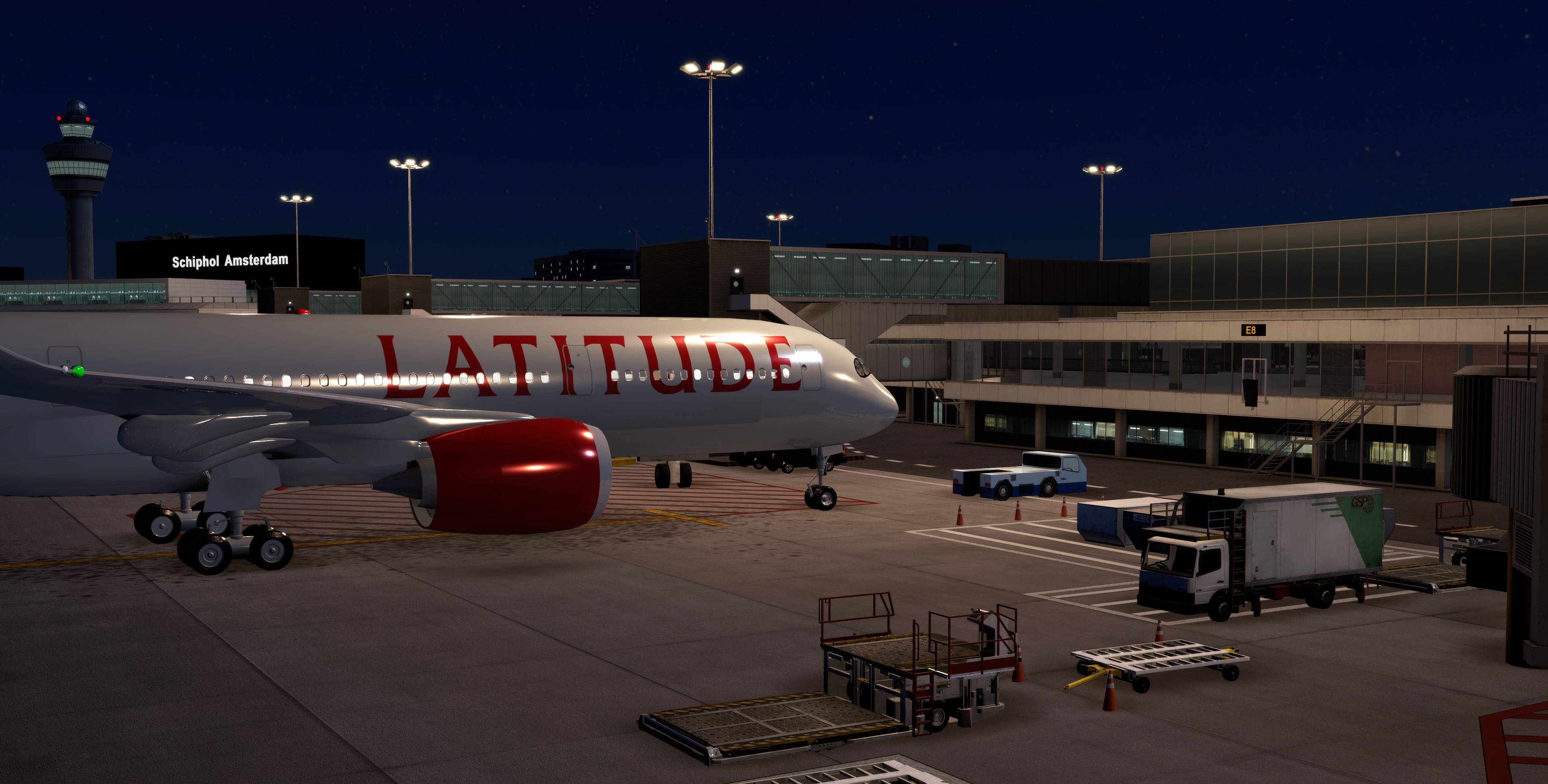 Eham Just Flight - EHAM Amsterdam for Tower! Simulator 3