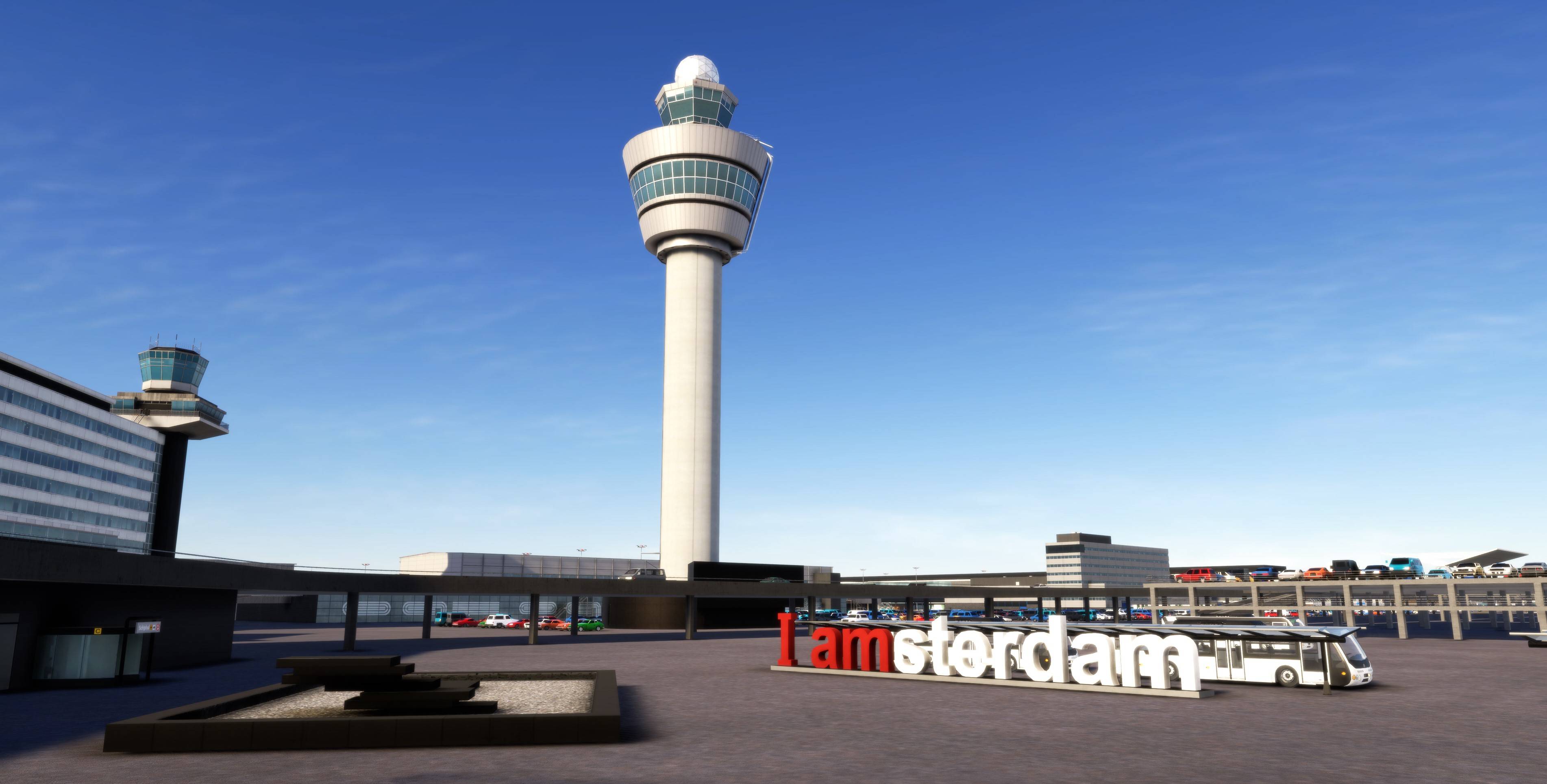 Just Flight - EHAM Amsterdam for Tower! Simulator 3
