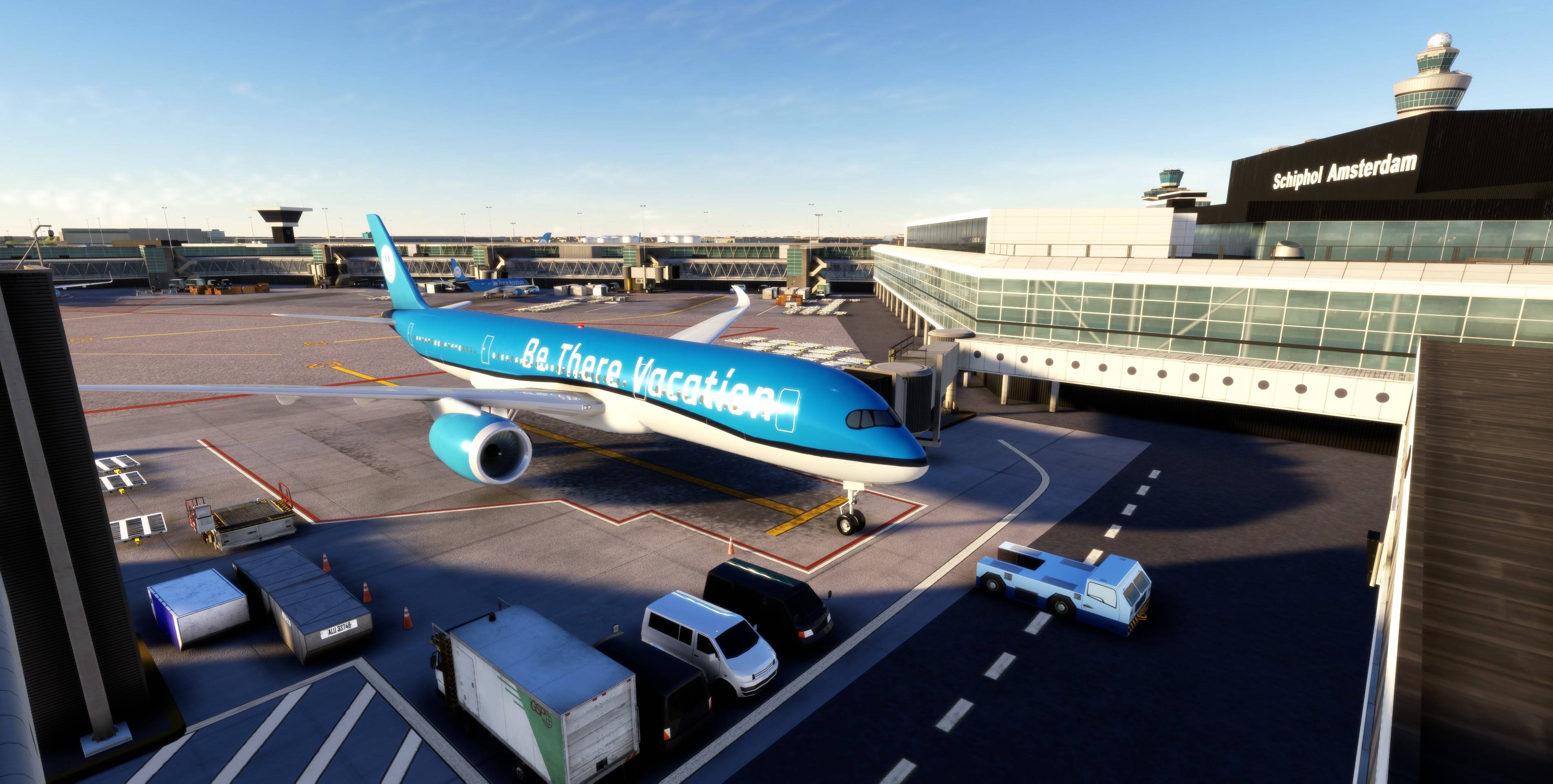 Eham Just Flight - EHAM Amsterdam for Tower! Simulator 3