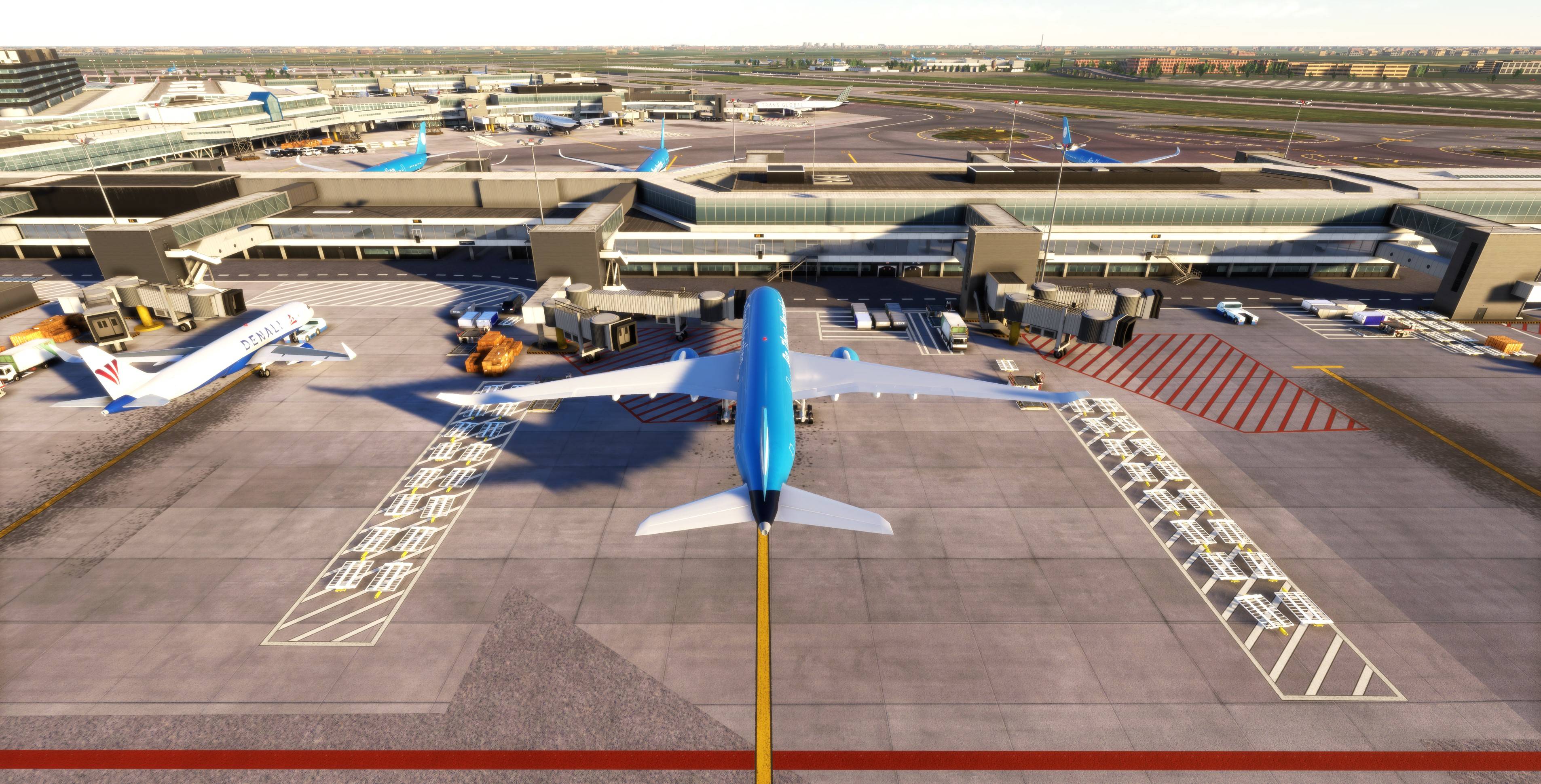 Eham 4 Just Flight - EHAM Amsterdam for Tower! Simulator 3