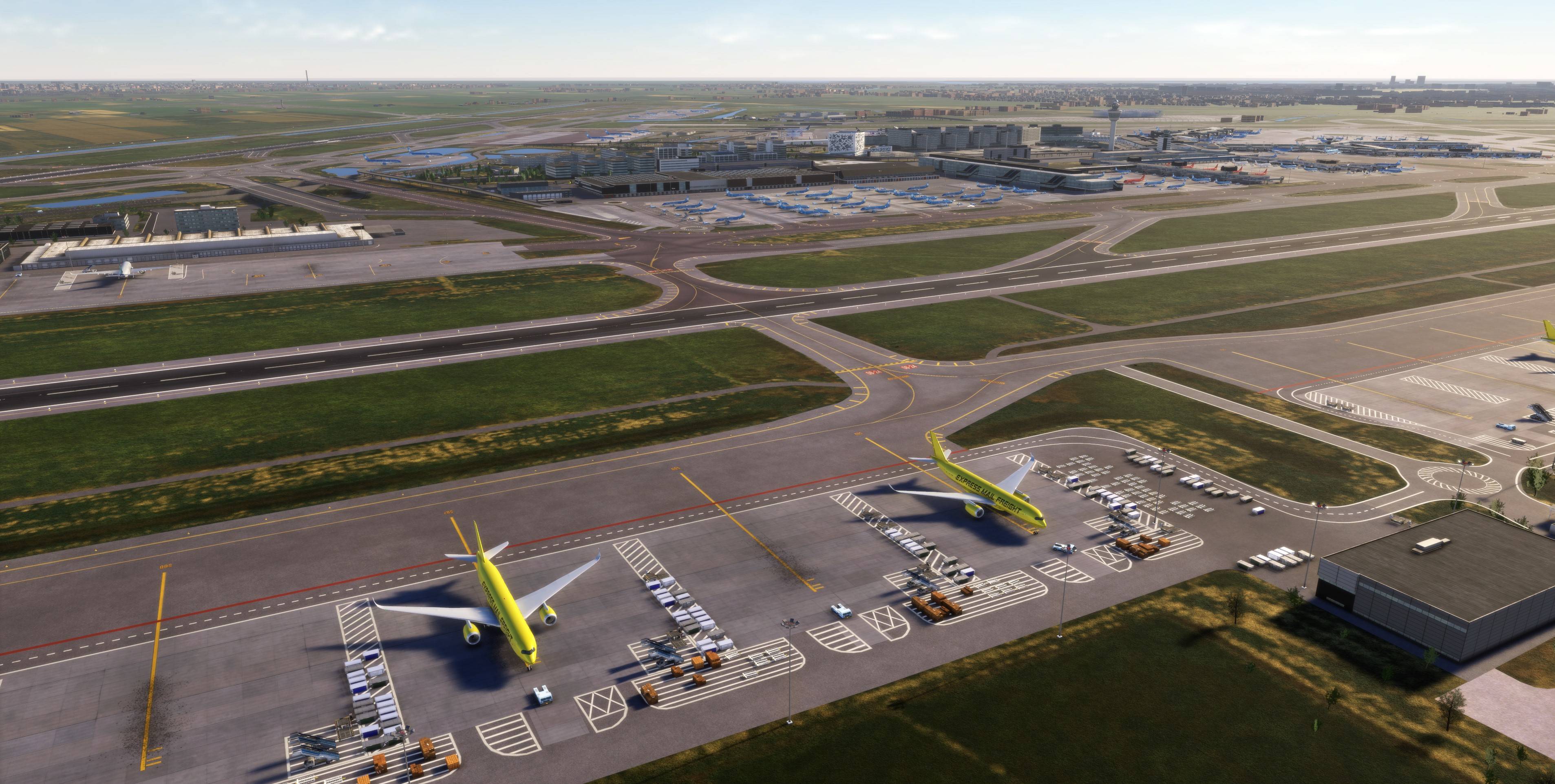 Eham Just Flight - EHAM Amsterdam for Tower! Simulator 3