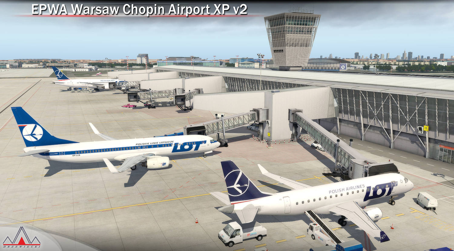 Just Flight EPWA Warsaw Chopin Airport XP V2 (XPlane 11)
