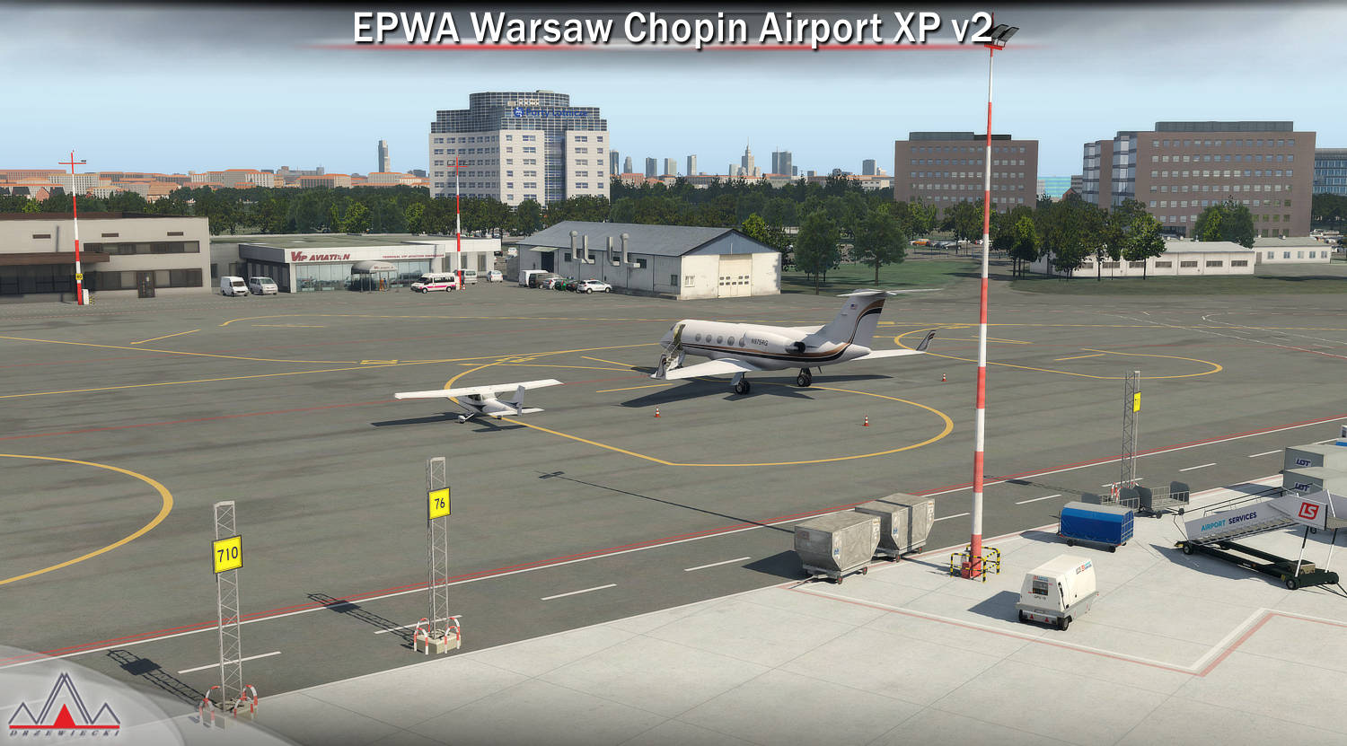 Just Flight EPWA Warsaw Chopin Airport XP V2 (for XPlane)