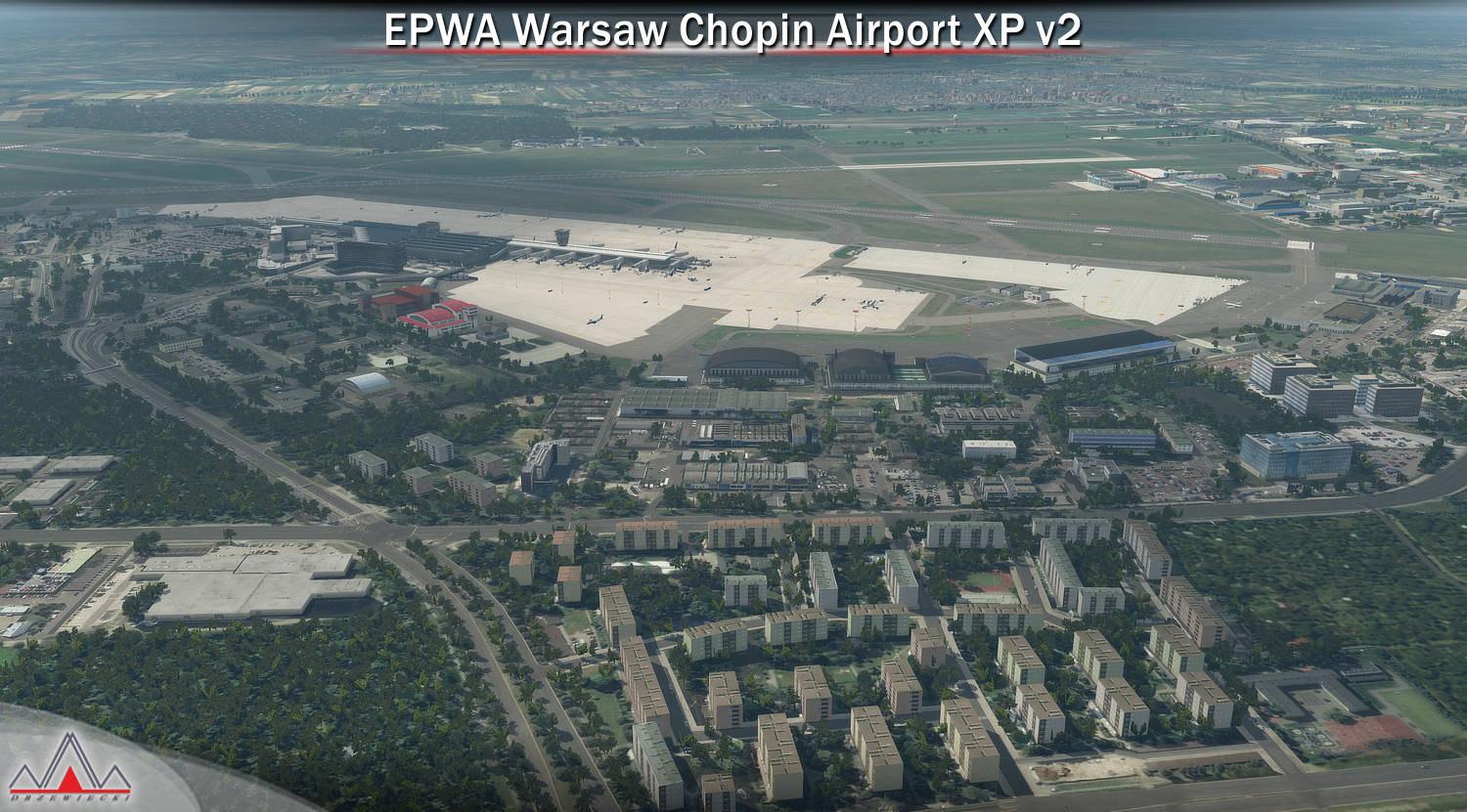 Just Flight EPWA Warsaw Chopin Airport XP V2 (for XPlane)