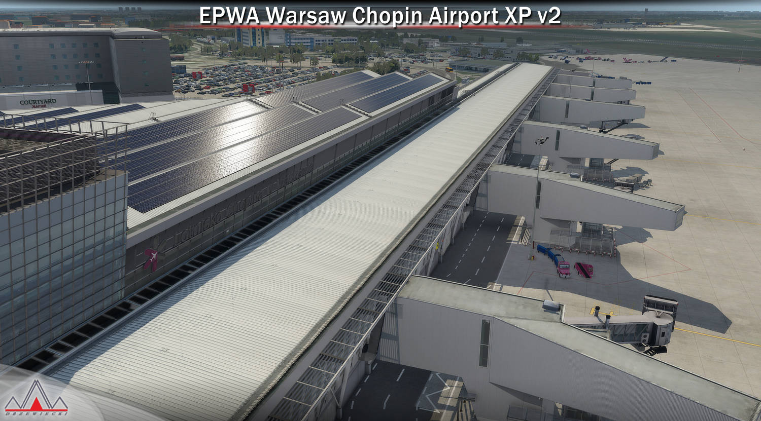 Just Flight EPWA Warsaw Chopin Airport XP V2 (for XPlane)
