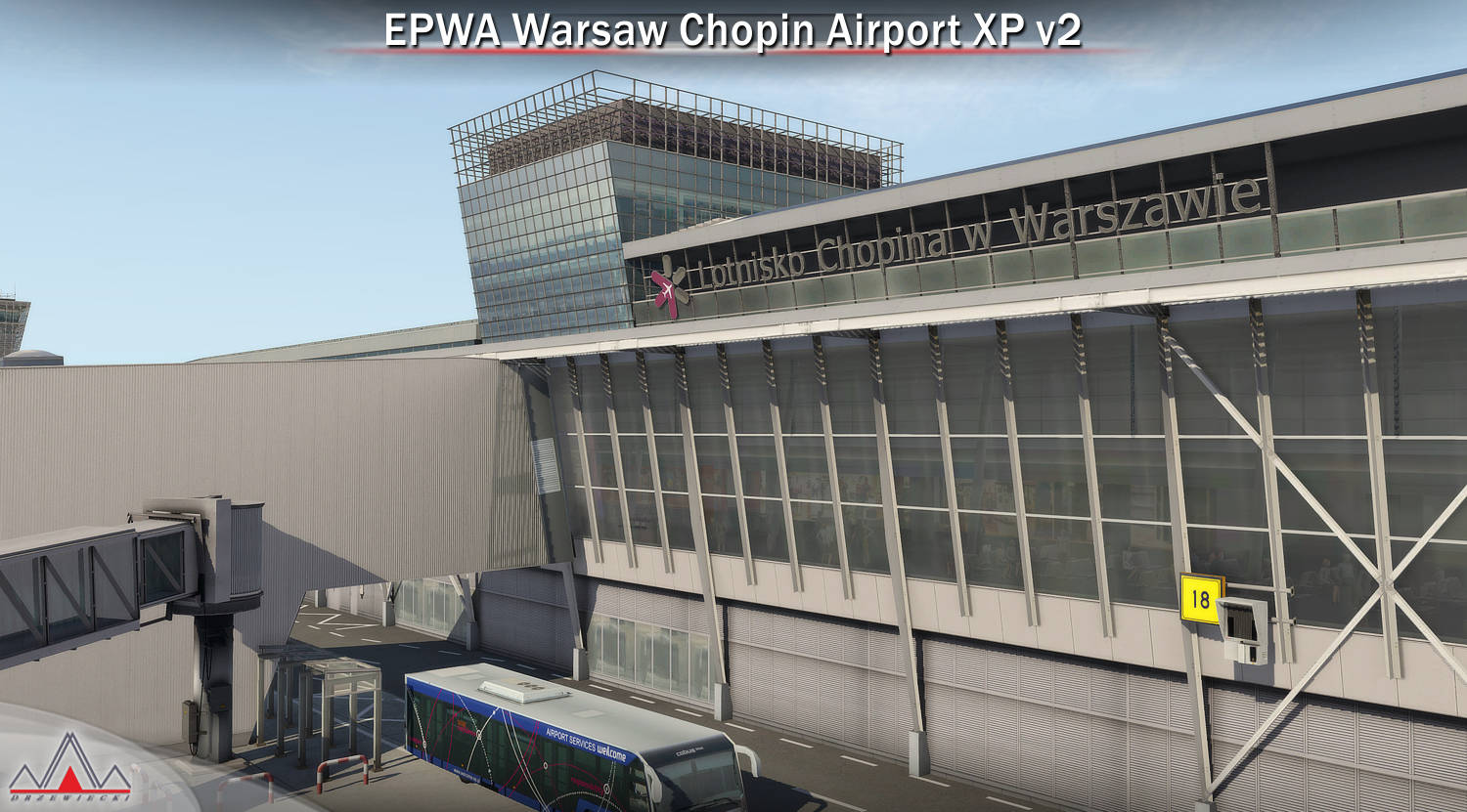 Just Flight EPWA Warsaw Chopin Airport XP V2 (XPlane 11)