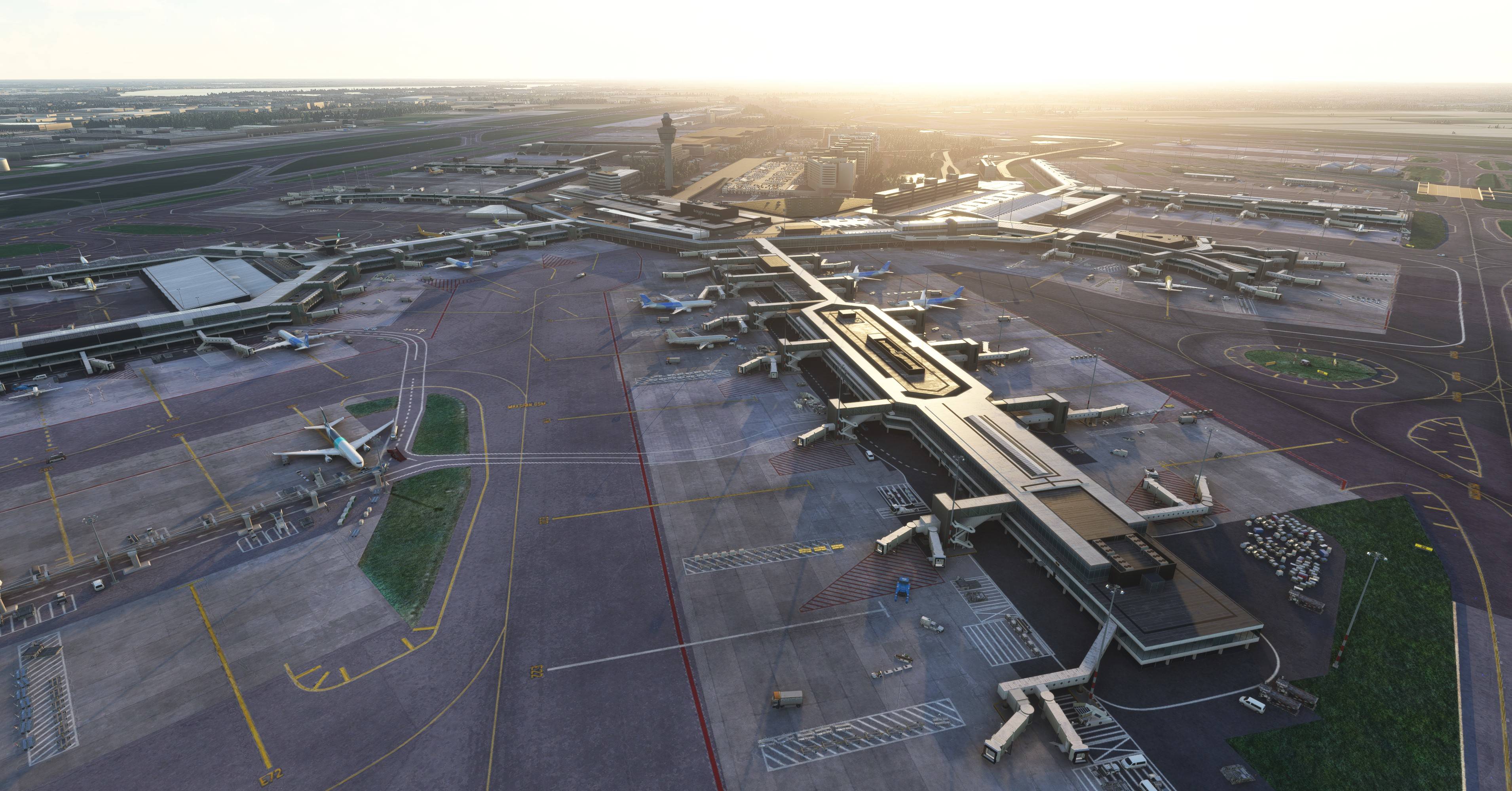 Just Flight FeelThere EHAM Amsterdam Schiphol Airport MSFS just-flight-feelthere-eham-amsterdam-schiphol-airport-msfs