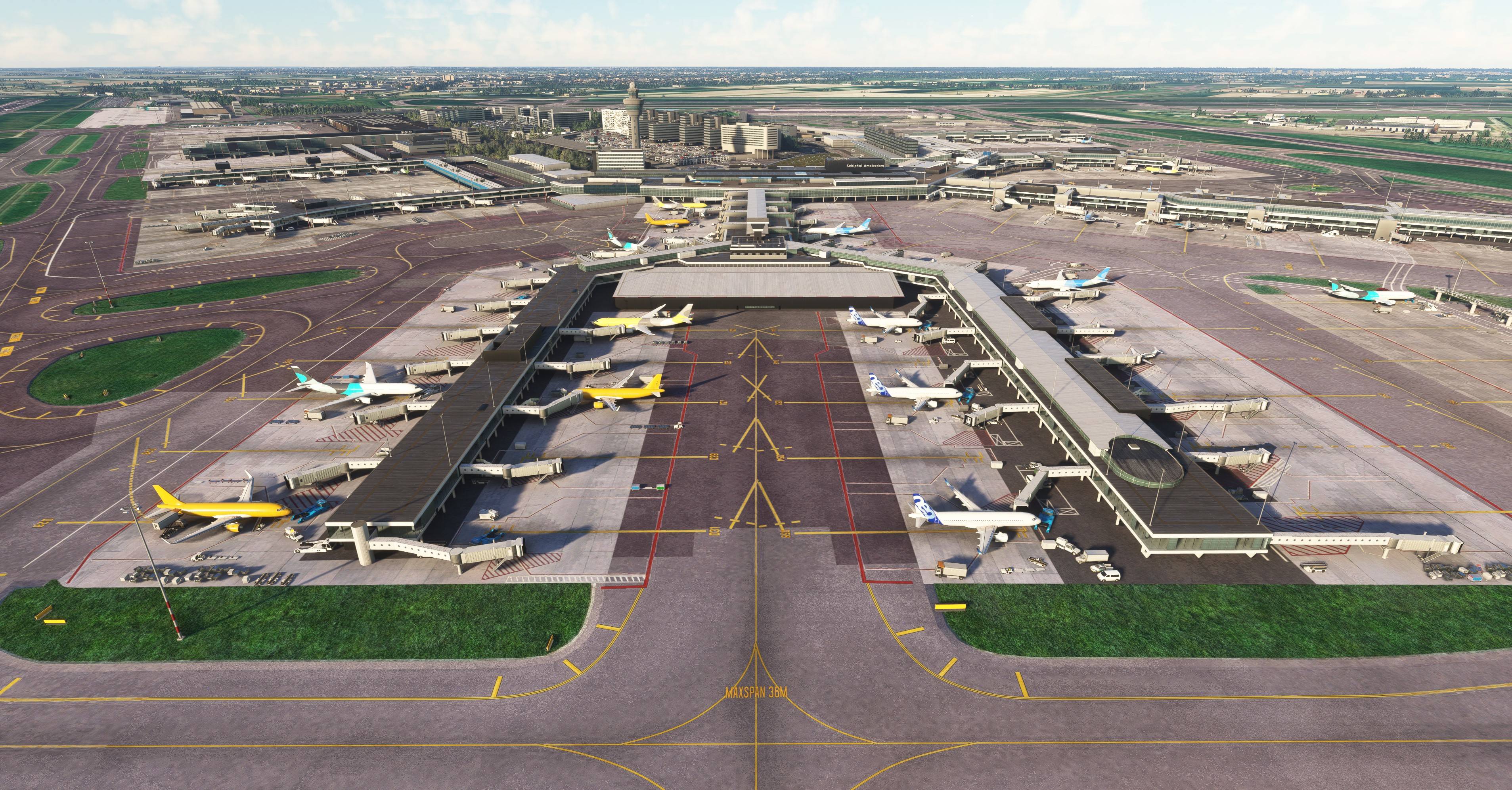 Just Flight FeelThere EHAM Amsterdam Schiphol Airport MSFS just-flight-feelthere-eham-amsterdam-schiphol-airport-msfs