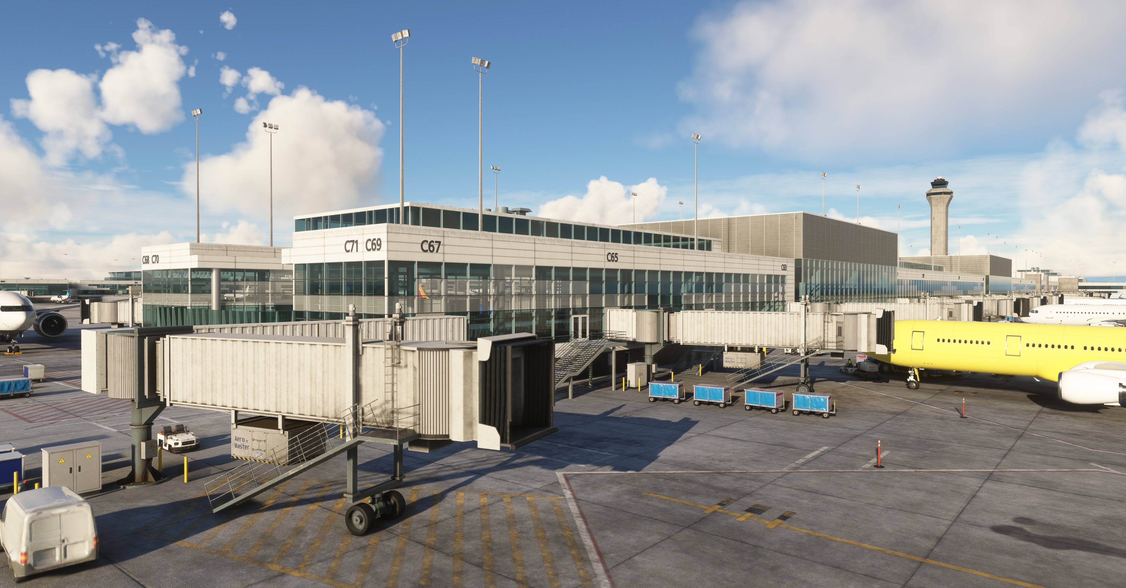 Just Flight - FeelThere - KDEN Denver International Airport (MSFS)