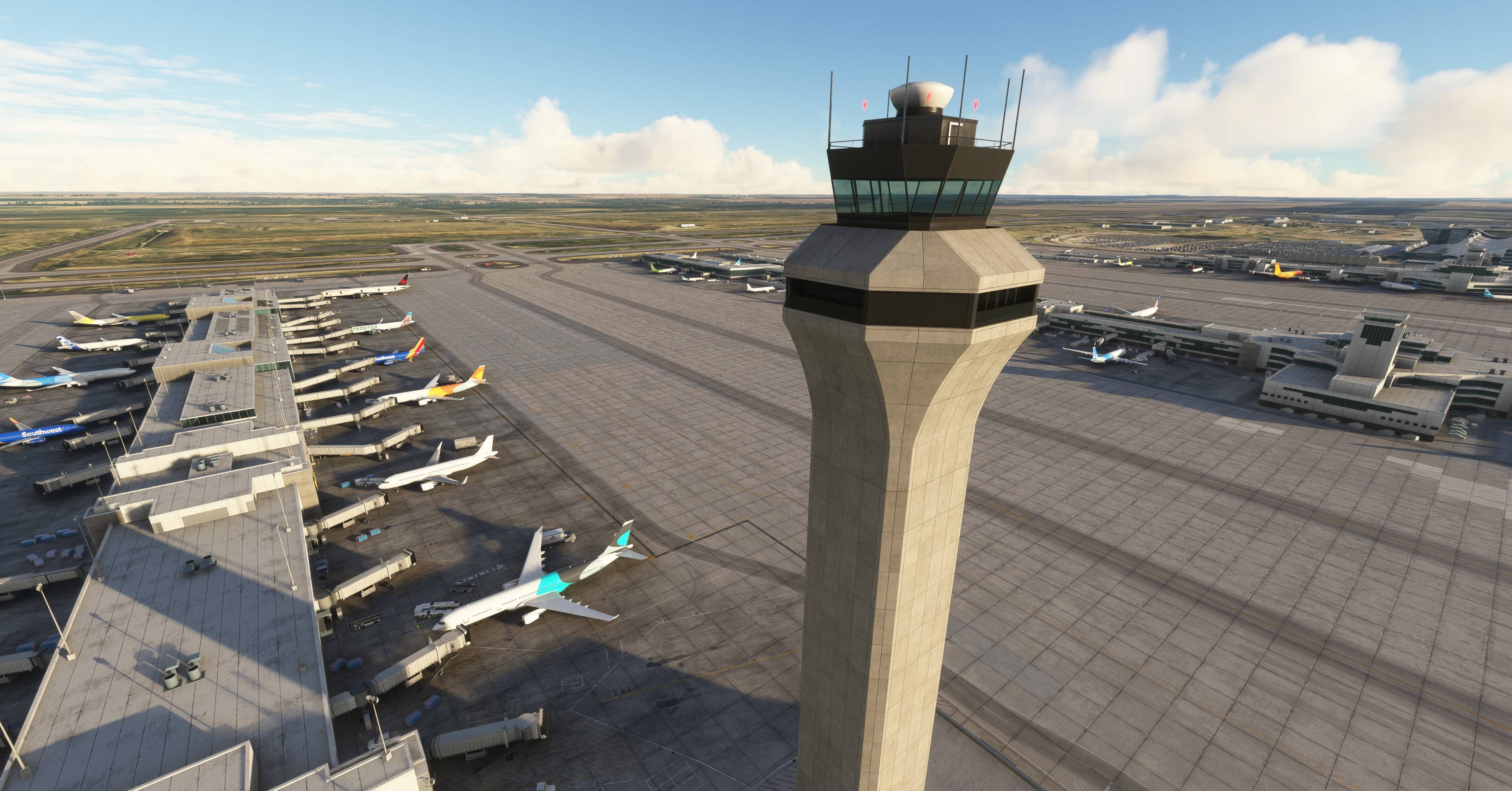 Just Flight - FeelThere - KDEN Denver International Airport (MSFS)