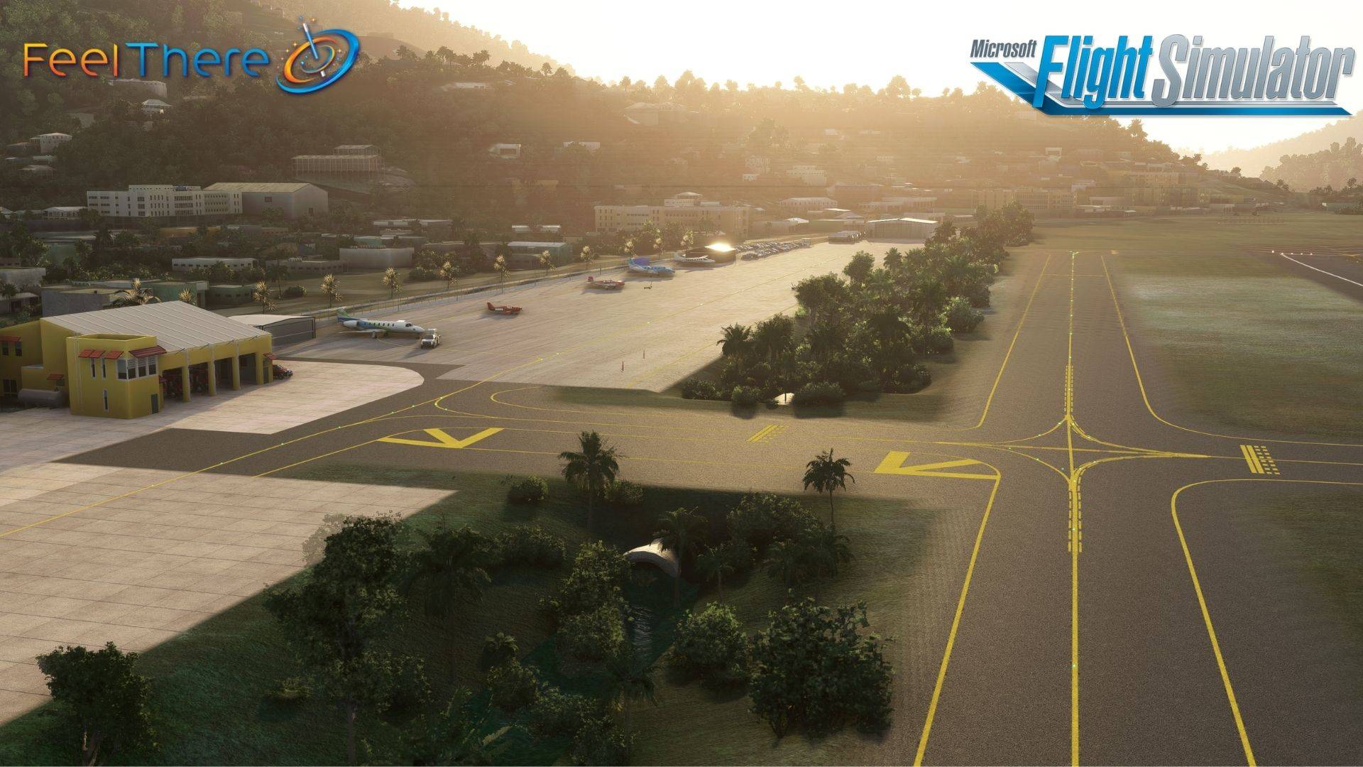 Just Flight FeelThere TIST St Thomas Cyril E King Airport MSFS 